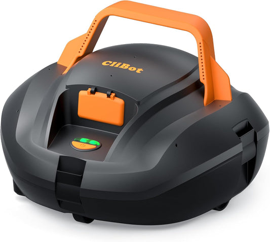 S1 Cordless Pool Vacuum, Automatic Pool Cleaner Robot with 120 Min Runtime, Powerful Dual-Motor, Auto Park, 2 Cleaning Paths, for Above Ground Pools and Flat In-Ground Pools up to 850 Sq.Ft