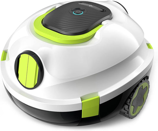 Y20 Cordless Robotic Pool Cleaner, Automatic Pool Vacuum for Above Ground & Inground Pool, 120 Min Runtime, Auto-Parking, Lightweight, Powerful Robot up to 1100 sq.ft